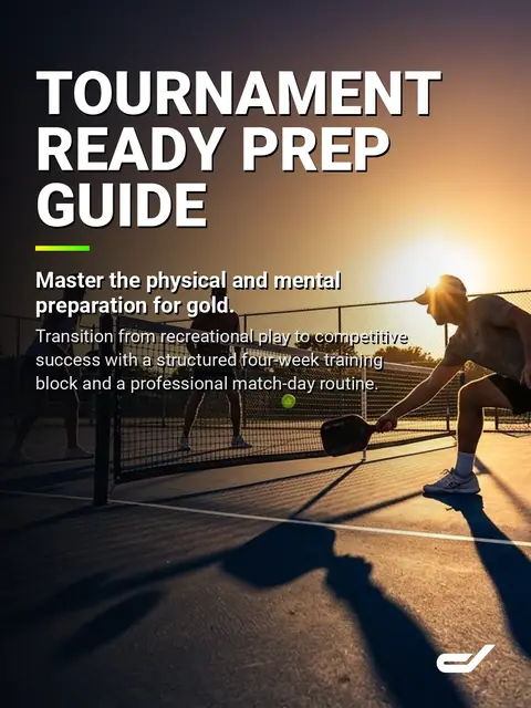 Pickleball Tournament Preparation: How to Win Your First Medal in India