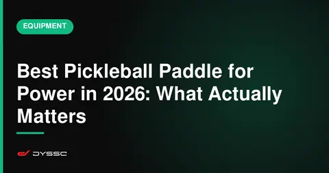 Best Pickleball Paddle for Power in 2026: What Actually Matters
