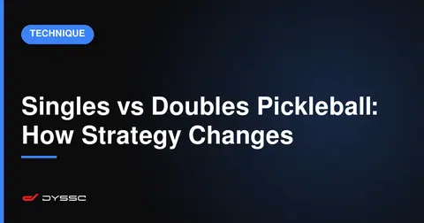 Singles vs Doubles Pickleball: How Strategy Changes