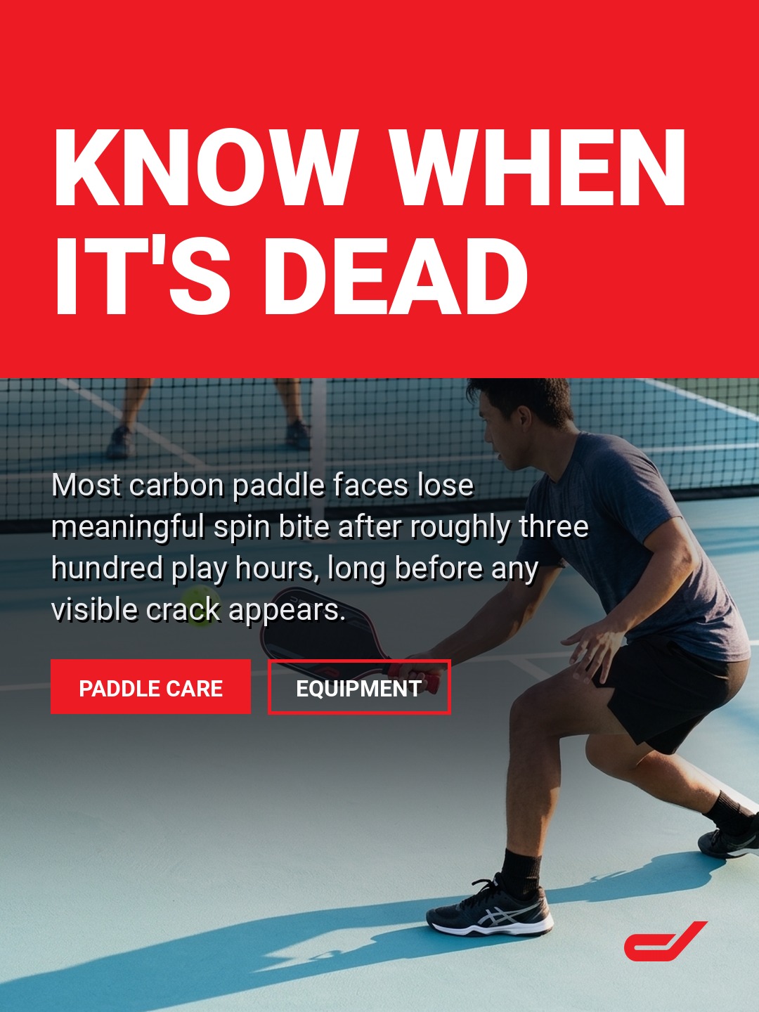 When to Replace Your Pickleball Paddle: Dead Spots, Delamination and Core Crush