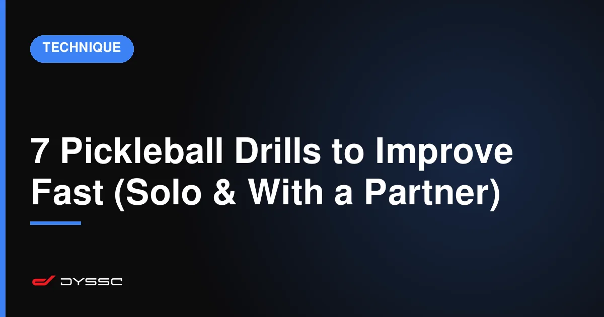 7 Pickleball Drills to Improve Fast (Solo & With a Partner)