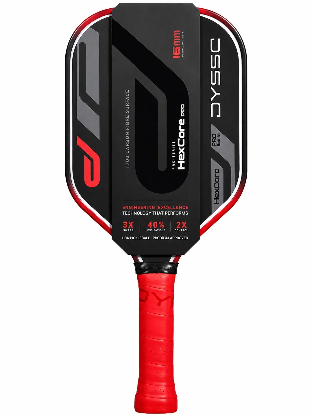 DYSSC HexCore Pro pickleball paddle — Pro Series