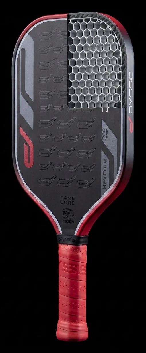 DYSSC HexCore Pro with the carbon face cut away to show its pp honeycomb core